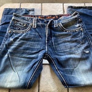 Men Gently Worn Rock Revival nice fitting.